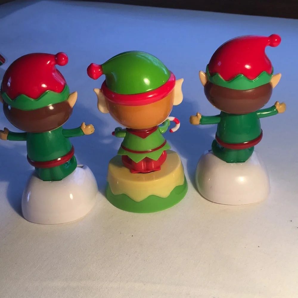 Solar-Powered Dancing Elf
